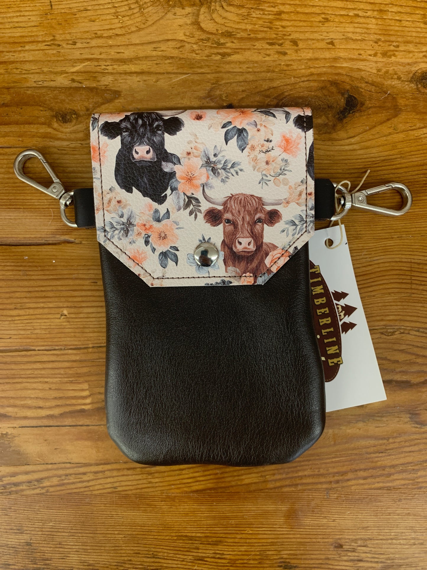 TC Patterned Belt Loop Phone Pouch
