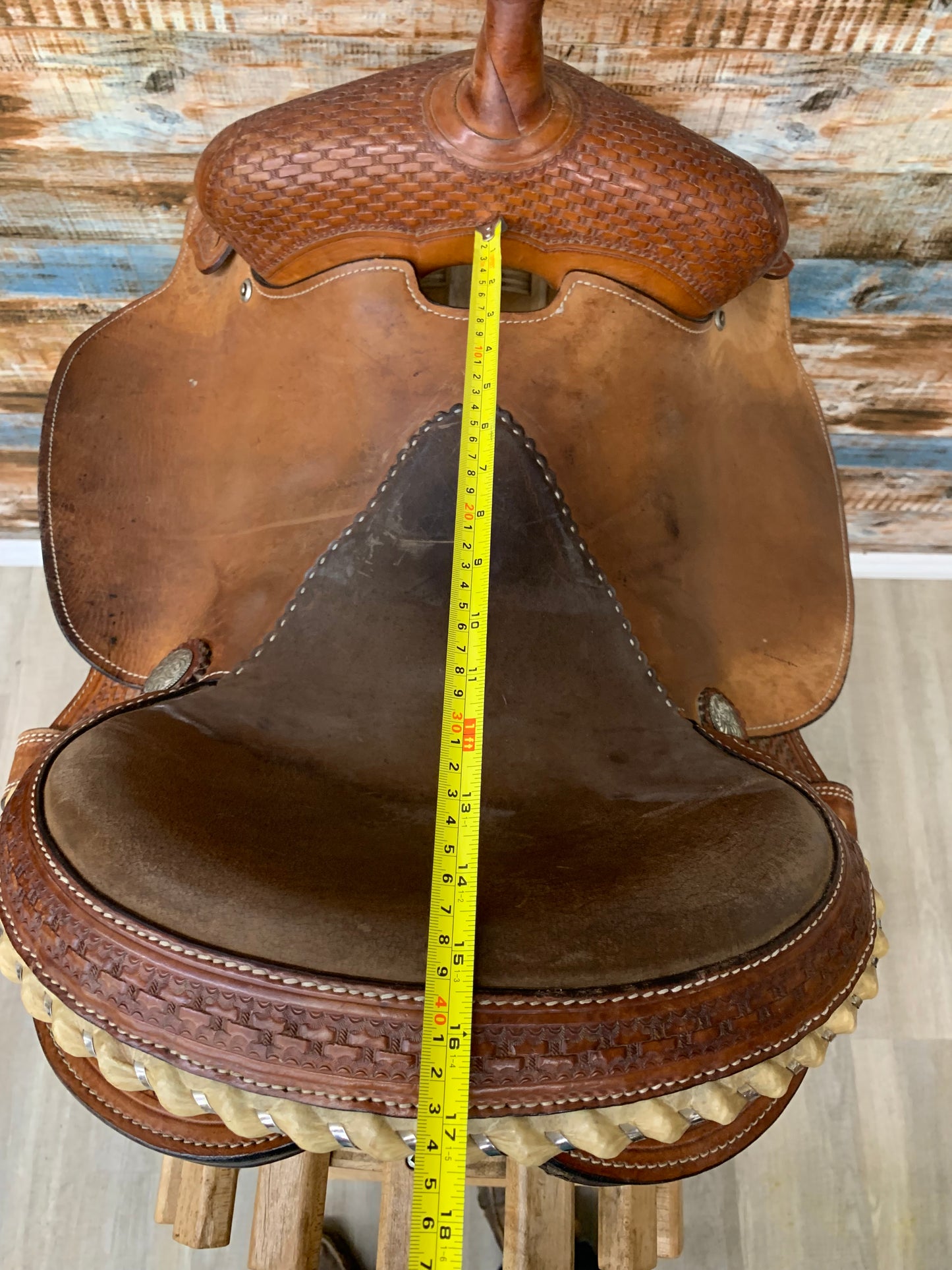 Used Silver Royal Saddle