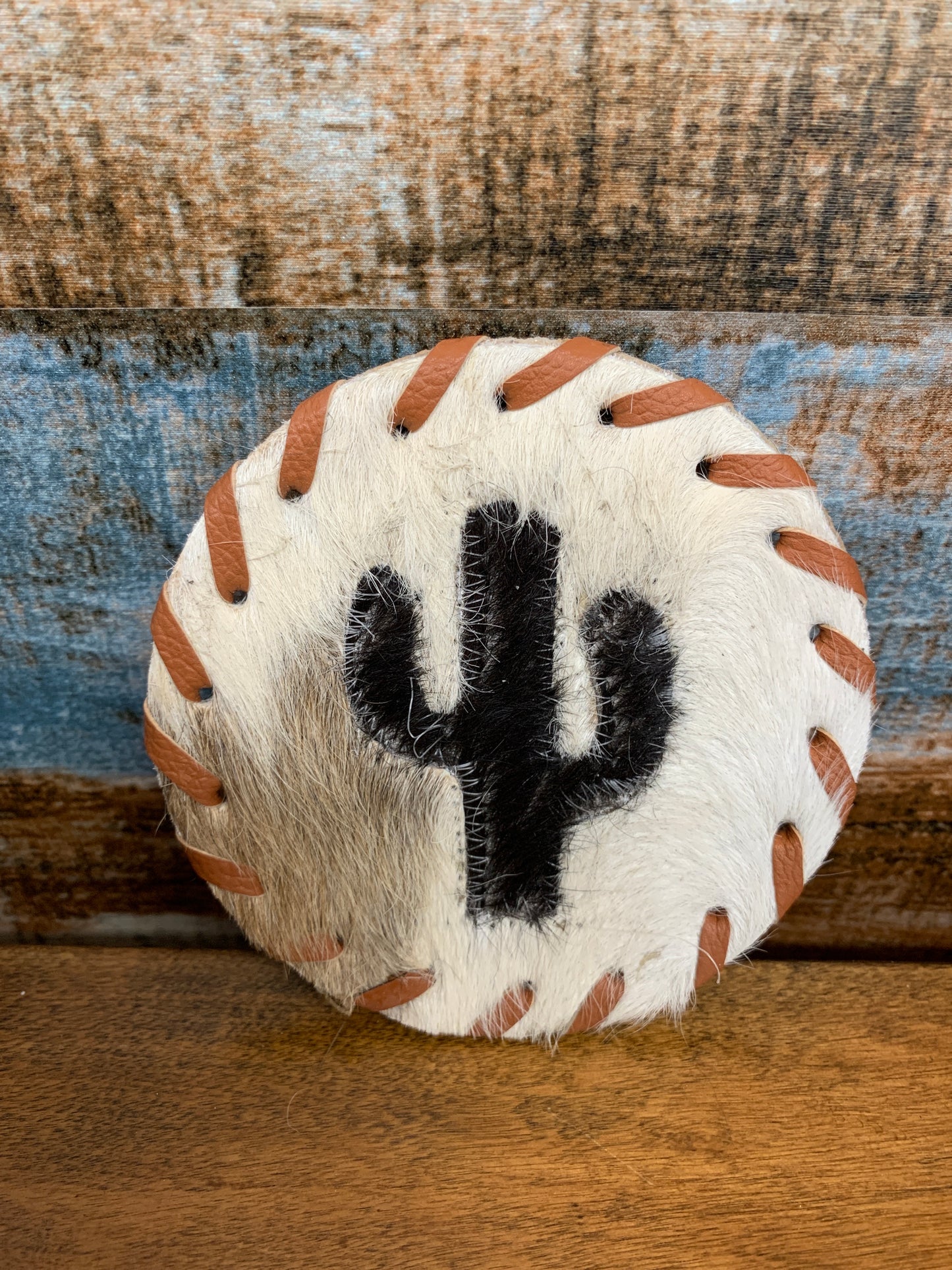 Cowhide Coasters
