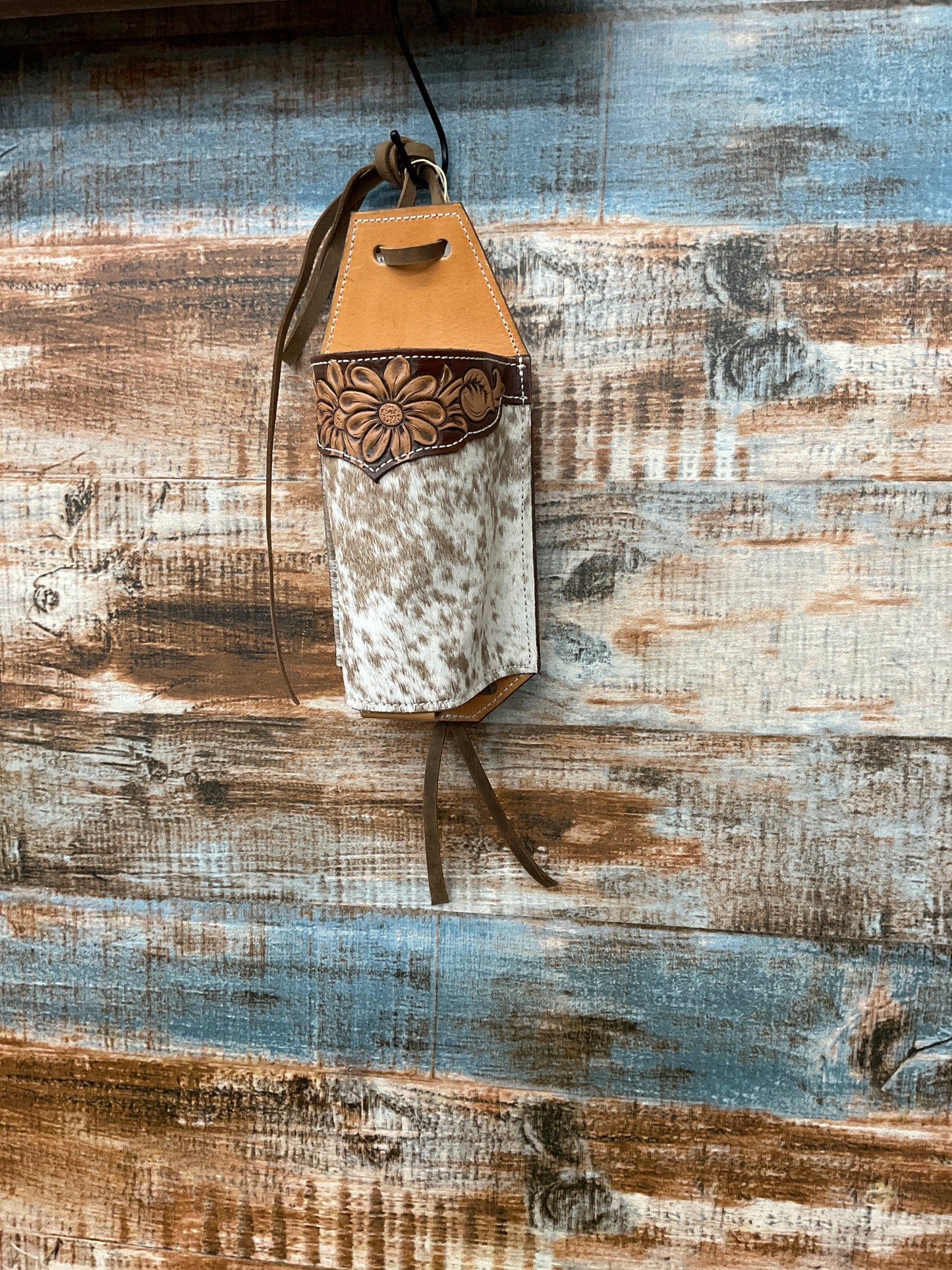 TC Leather Bottle Holder