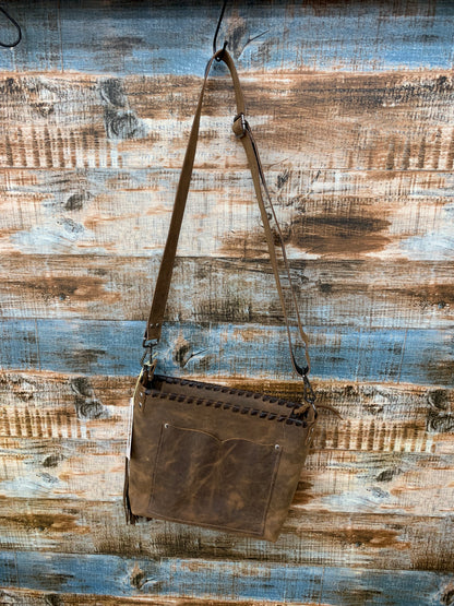 TC Medium Cowhide Crossbody Purse