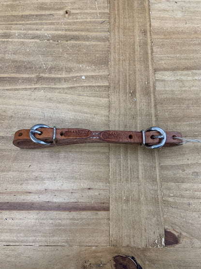 Martin Harness Leather Curb Strap