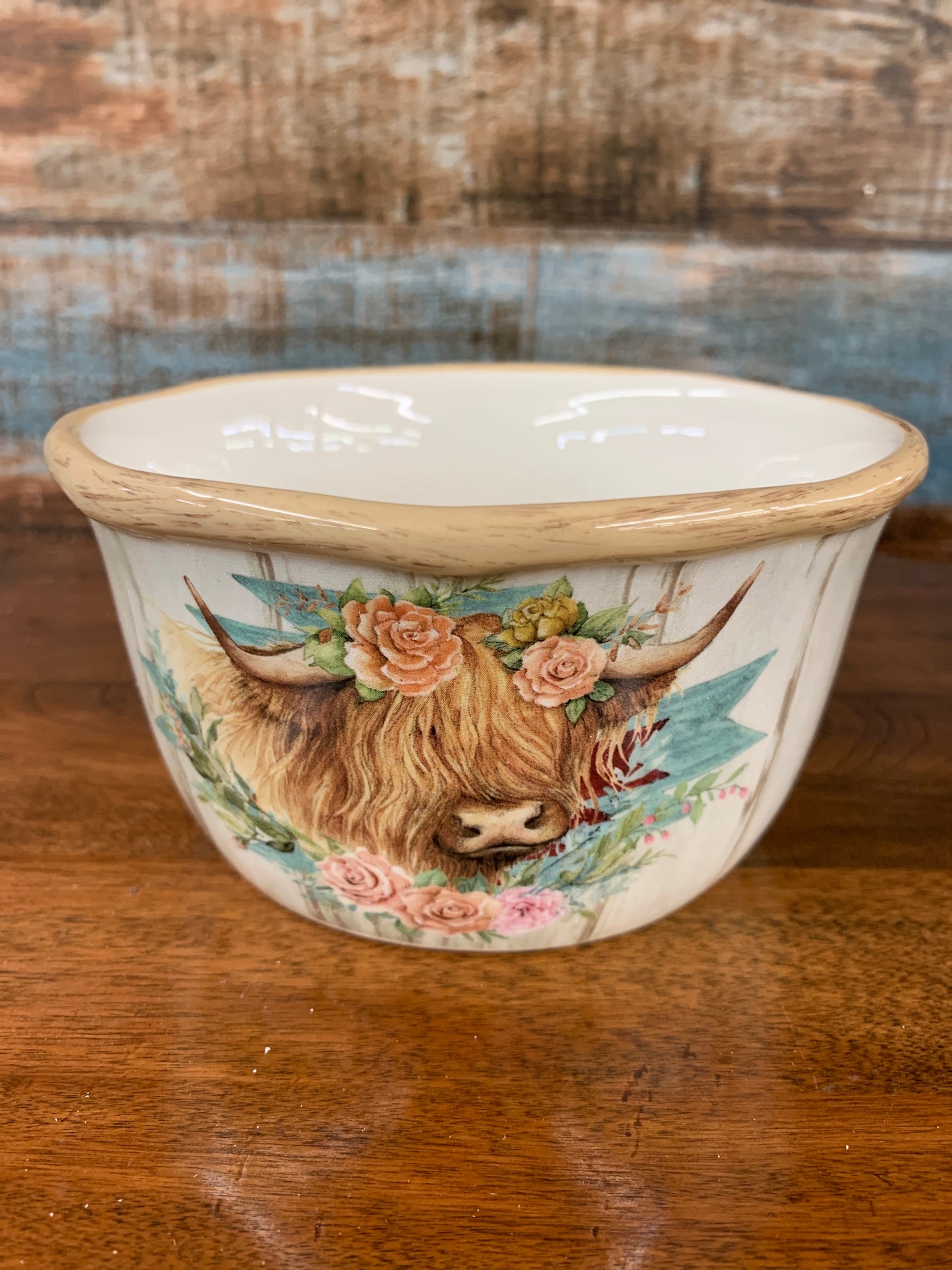 Rosewood Ranch Ice Cream Bowl 5.25”x3” Assorted