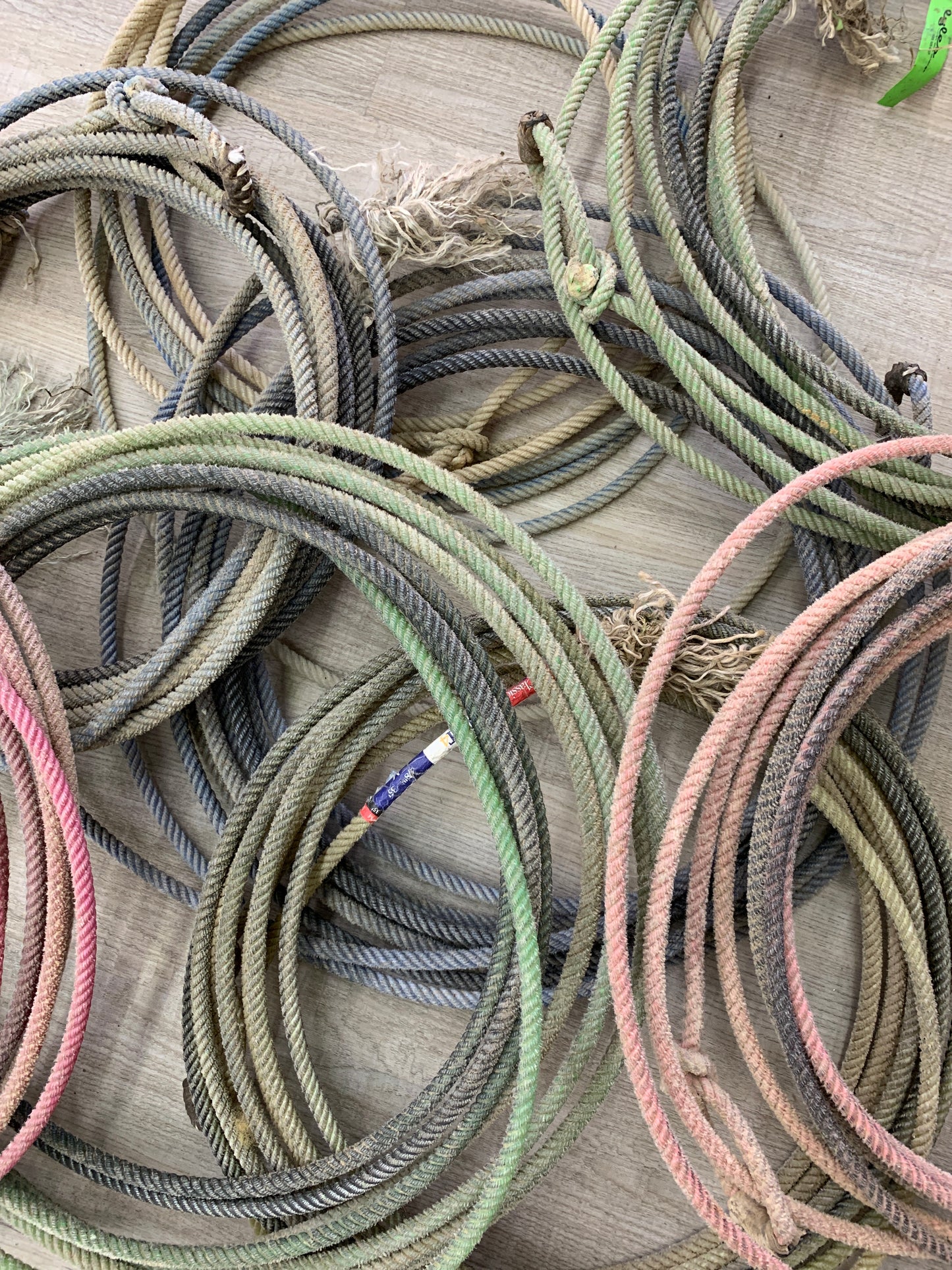 Assorted Used Ropes