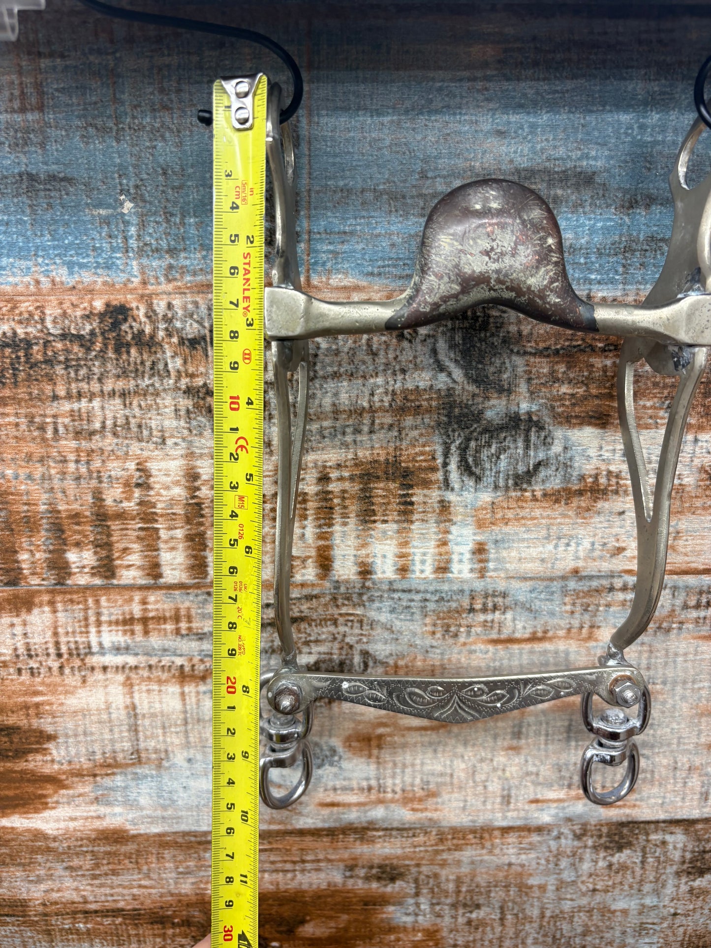 Used Silver Med High Port Bit