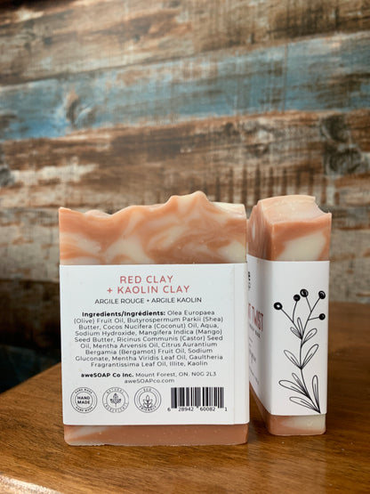 Shea Butter Body Bar- Peppermint Twist