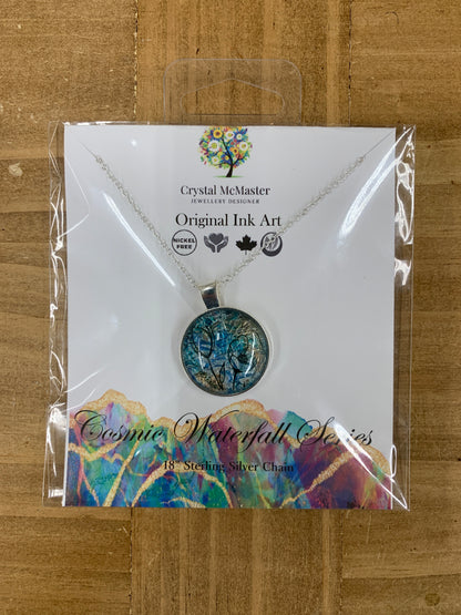 Stirling Silver 18” Necklace