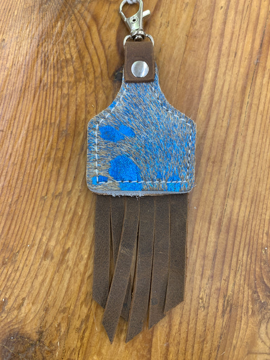 TC Tag Keychains W Fringe