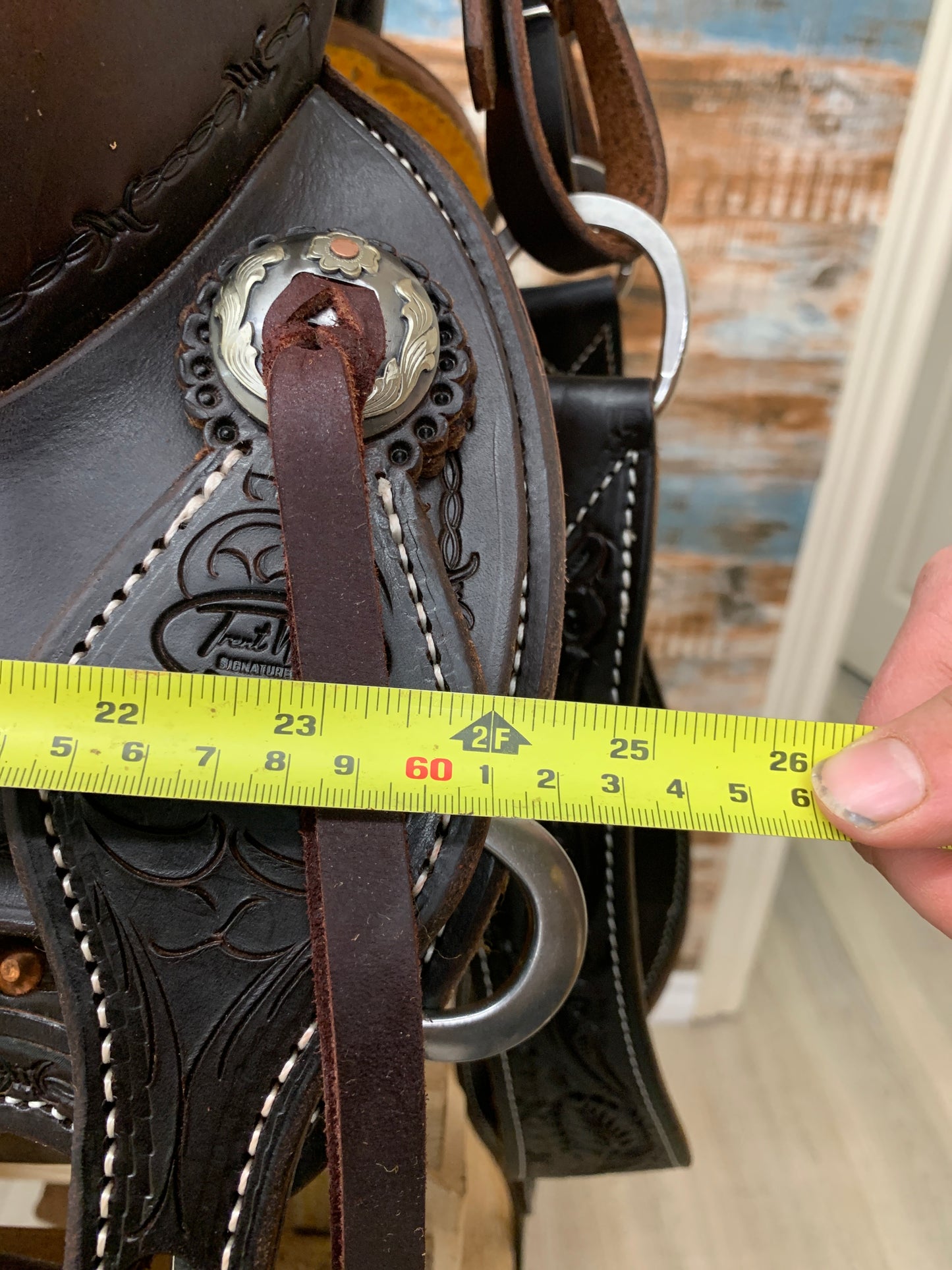 New Trent Ward Saddle W Breast Collar