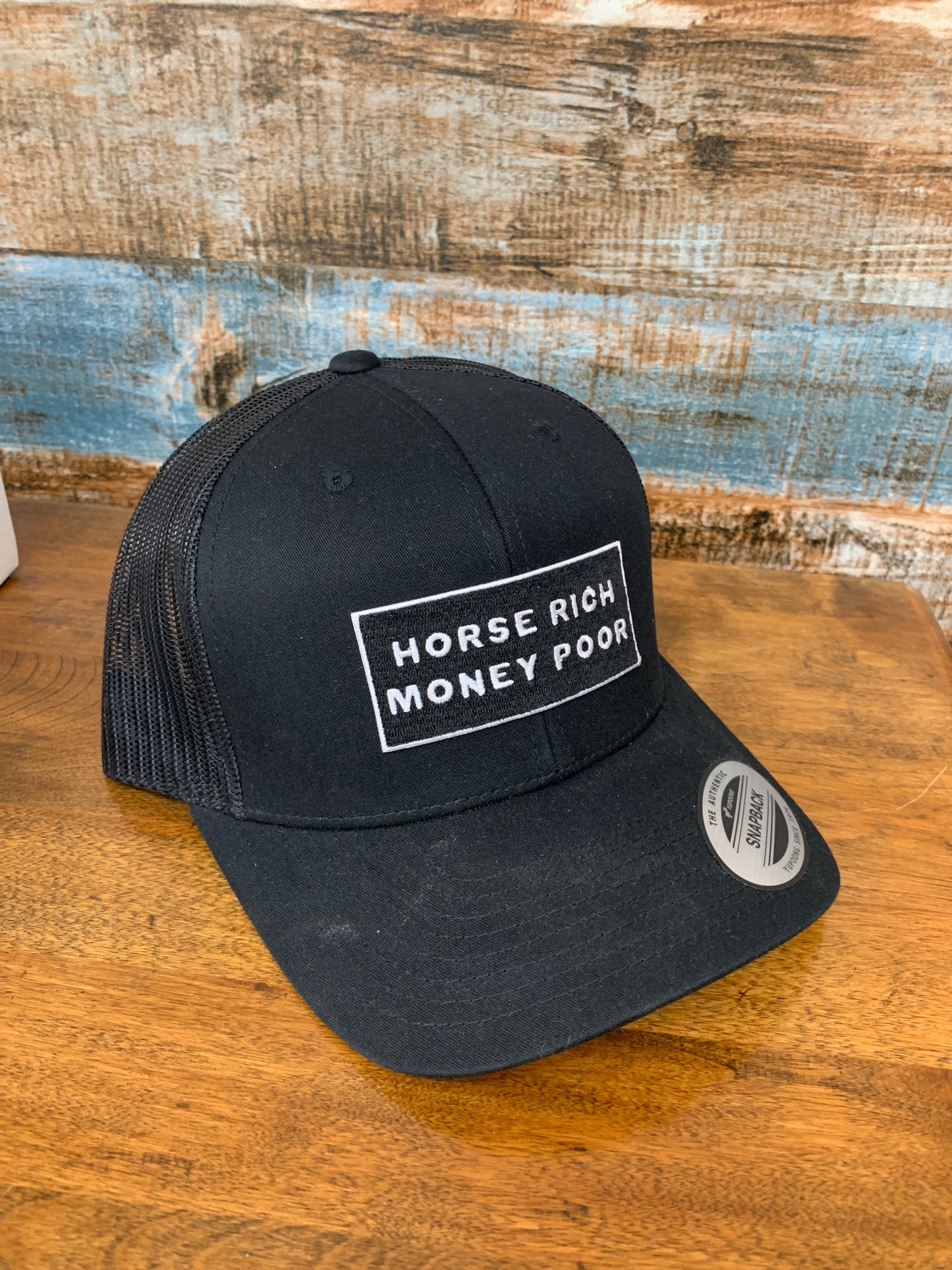 Horse Rich Money Poor Ball Cap