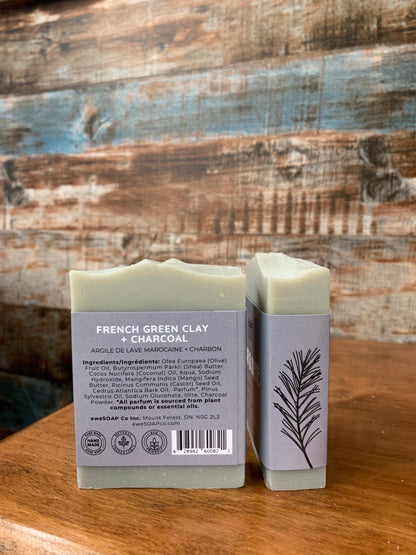 Shea Butter Body Bar - Cedar & Suede