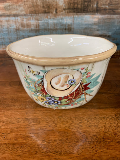 Rosewood Ranch Ice Cream Bowl 5.25”x3” Assorted