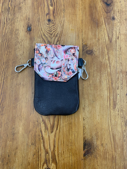 TC Patterned Belt Loop Phone Pouch
