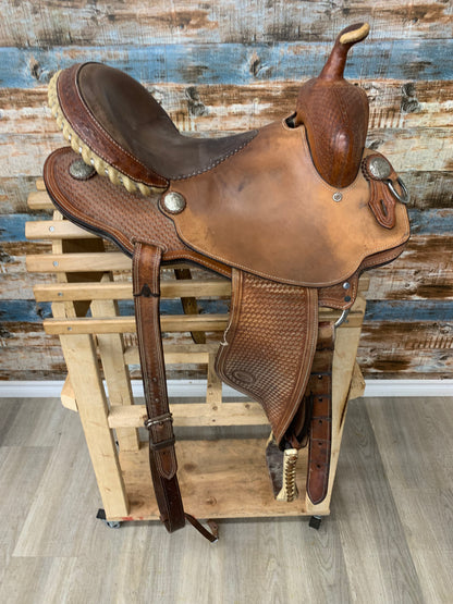 Used Silver Royal Saddle