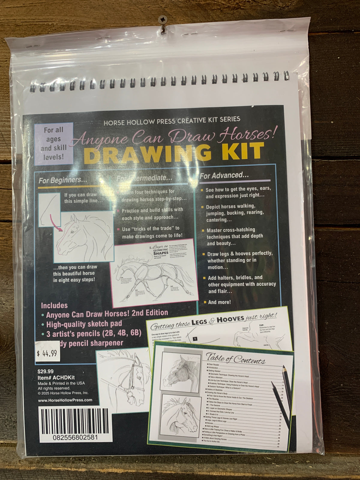 Horse Drawing Kit