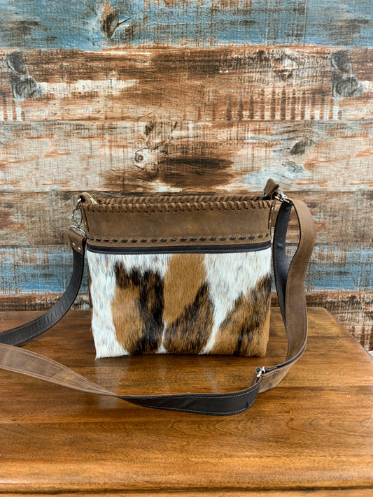 TC Hair on Hide Medium Purse