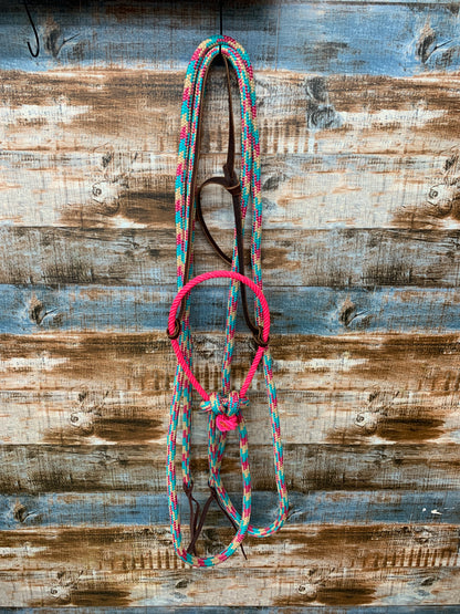 Loping Hackamore With Split Reins