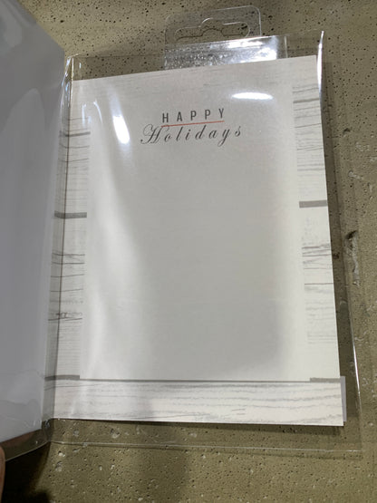 Box of 8 Christmas Cards- Barn Door