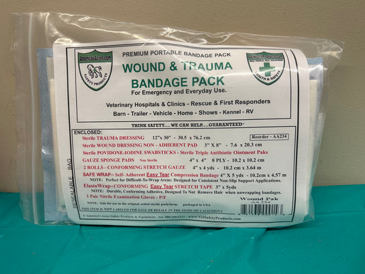 Wound and Trauma Bandage Pack