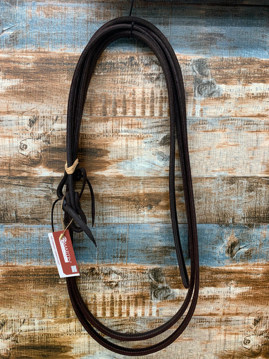 Martin Split Reins 5/8 Heavy Latigo Dark