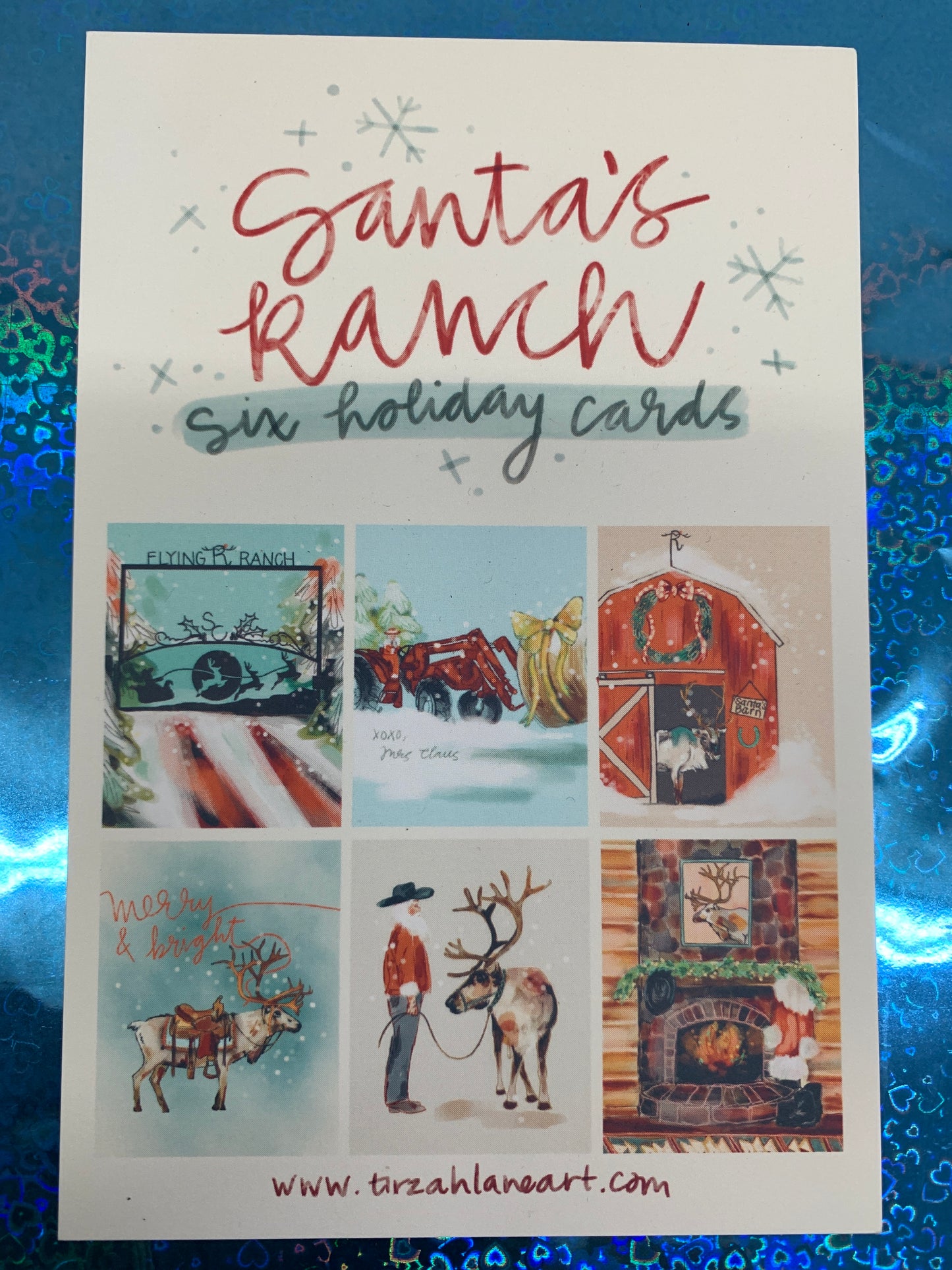 Artisan Santa’s Ranch Christmas Card Box Set