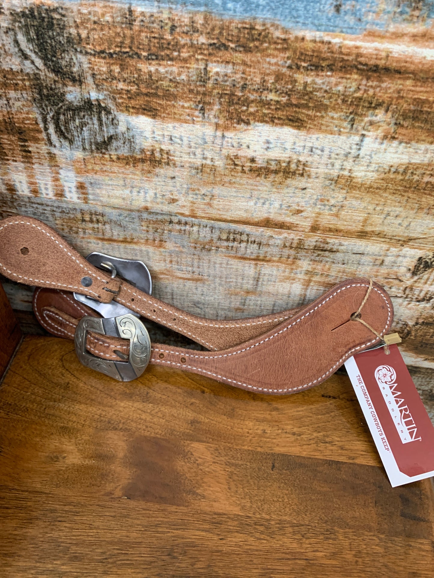 Martin Cowboy Natural Harness Spur straps