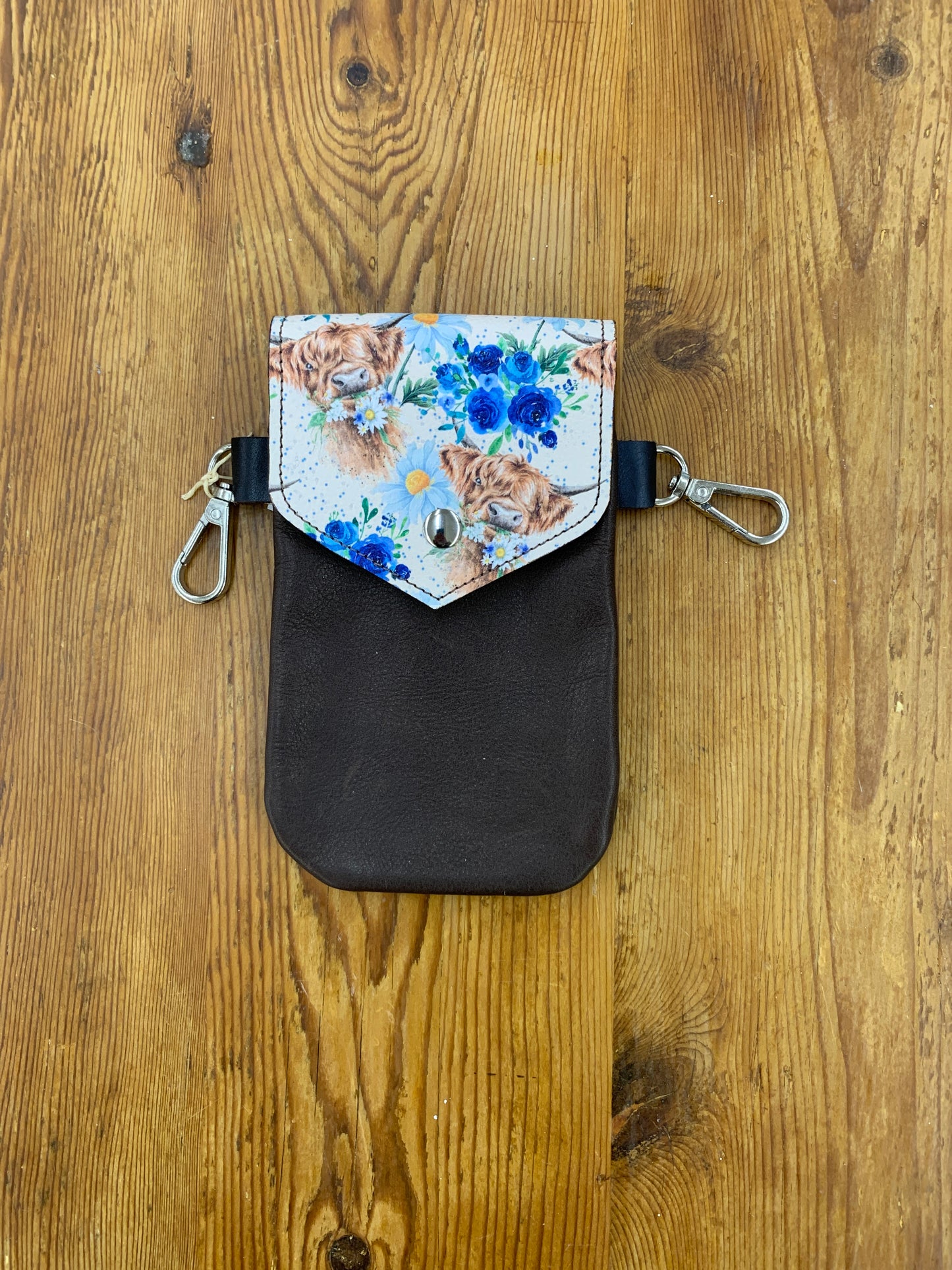 TC Patterned Belt Loop Phone Pouch