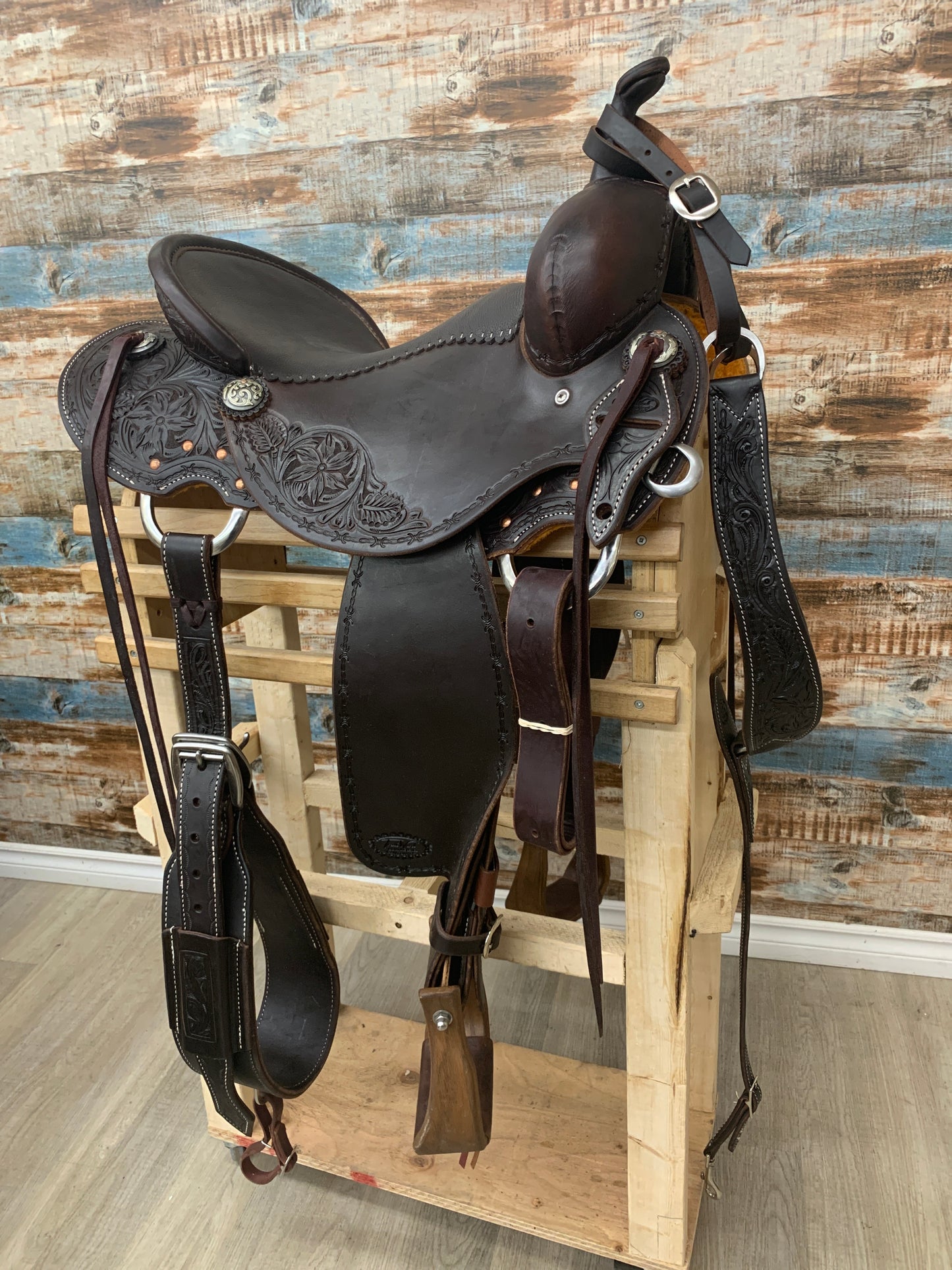 New Trent Ward Saddle W Breast Collar