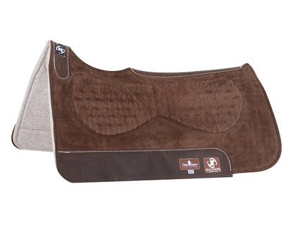 Zone Pad Brown Suede Top- Felt Bottom