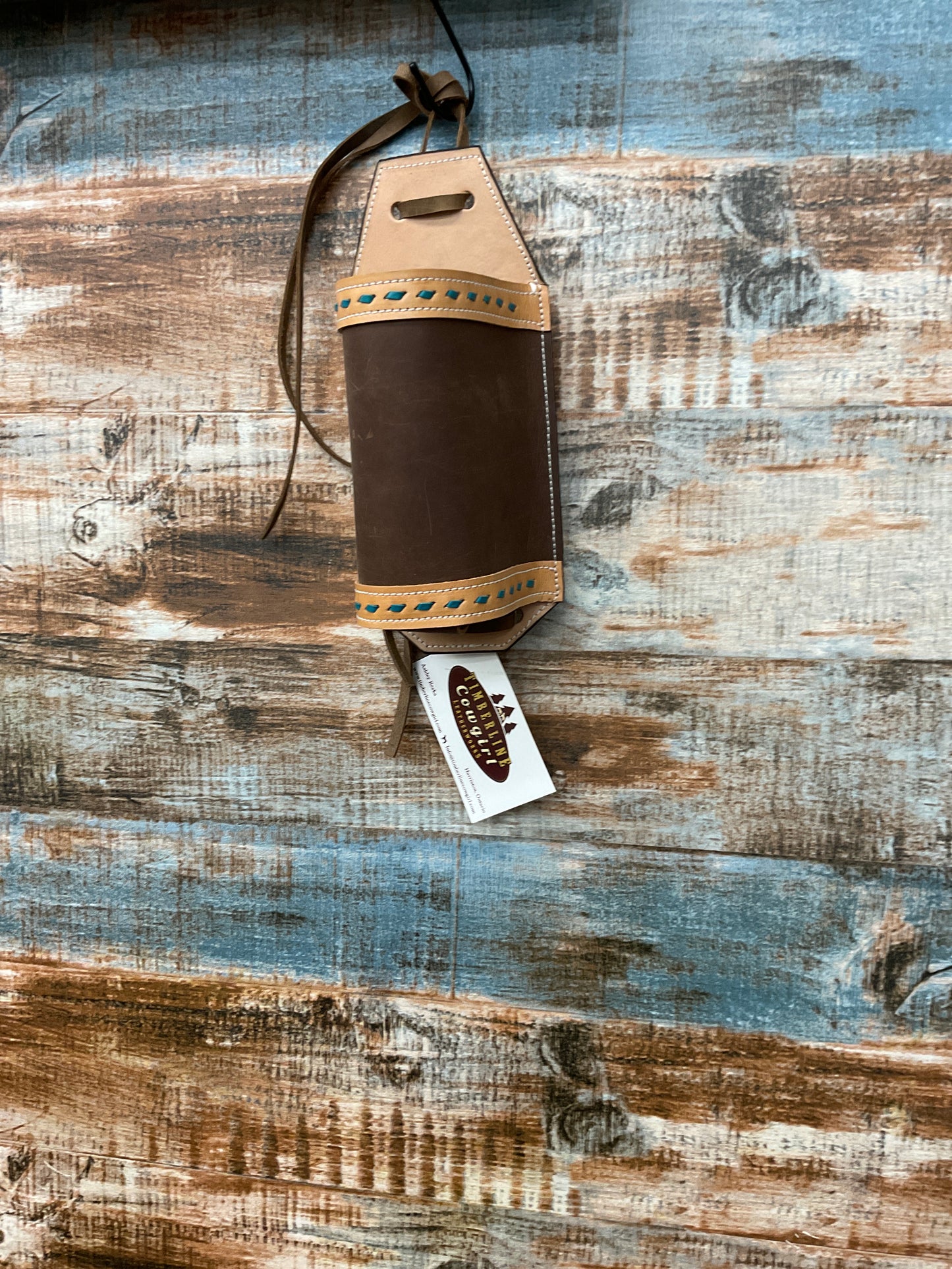 TC Leather Bottle Holder