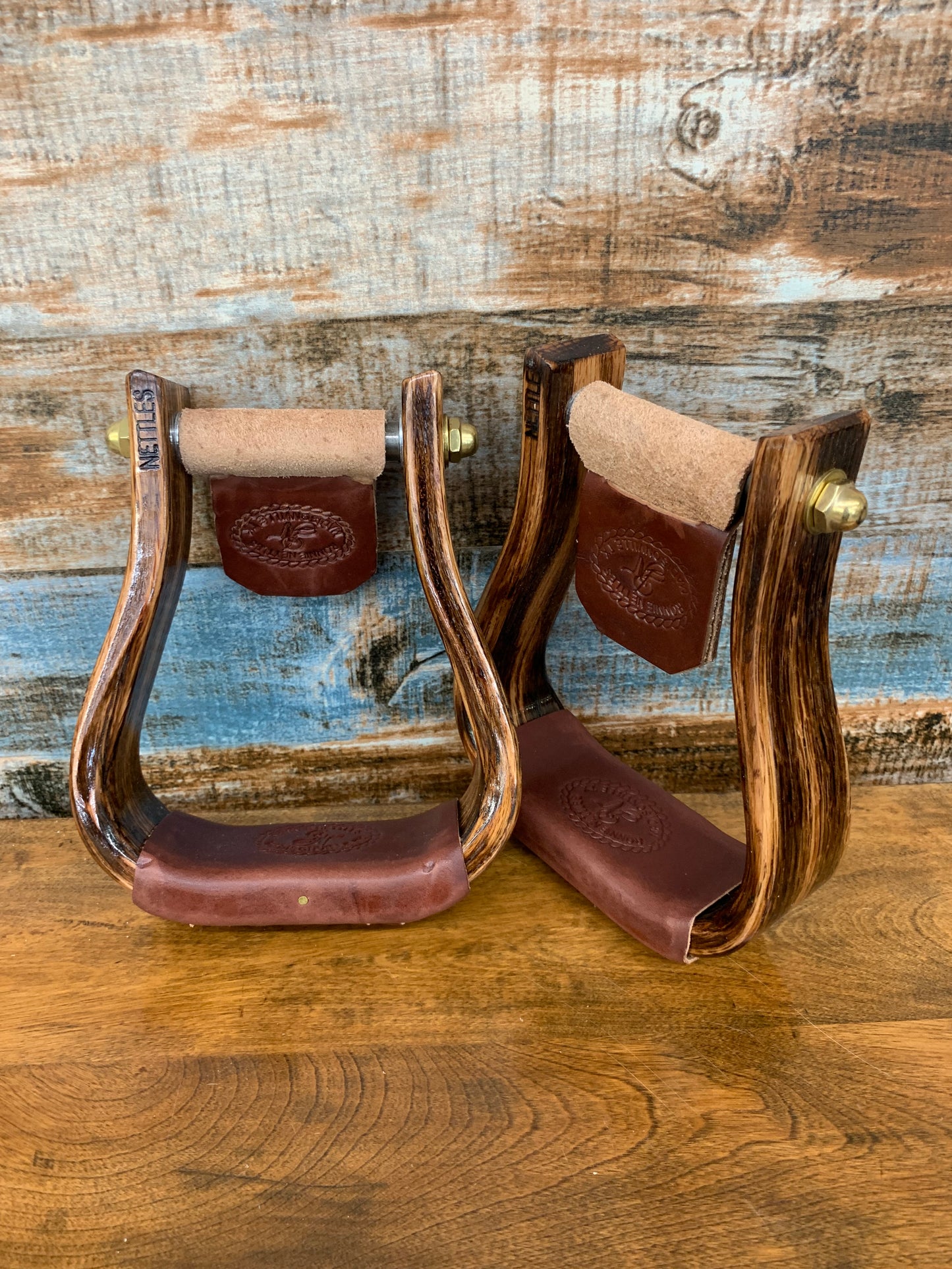 Nettles 2” Flat Bottom- Rustic Wrangler