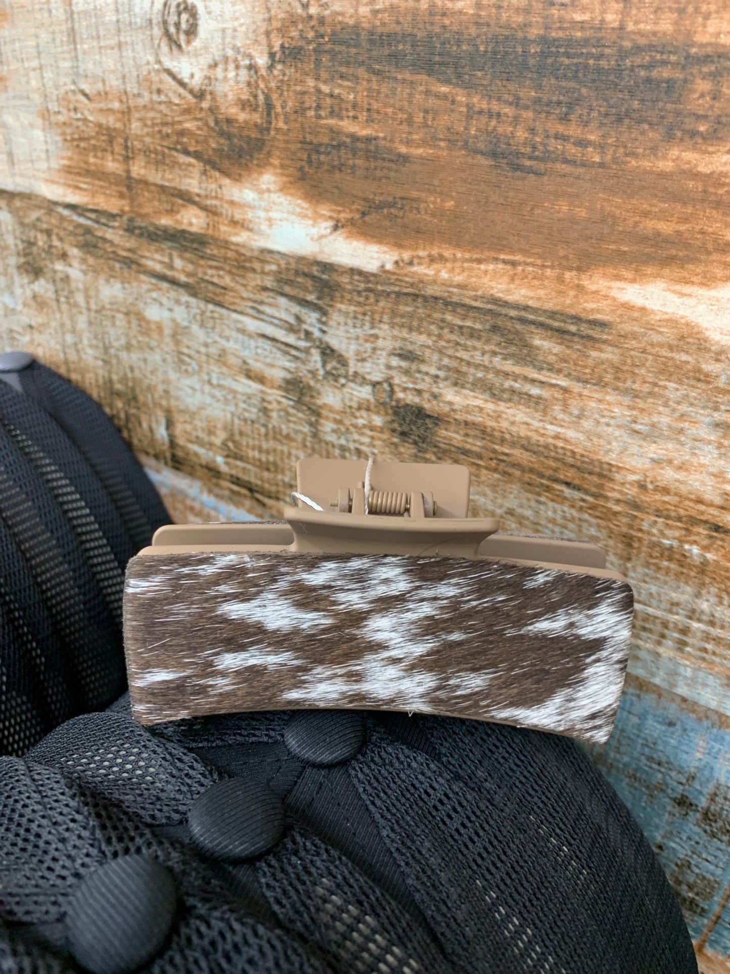 TC Cowhide Claw Clips