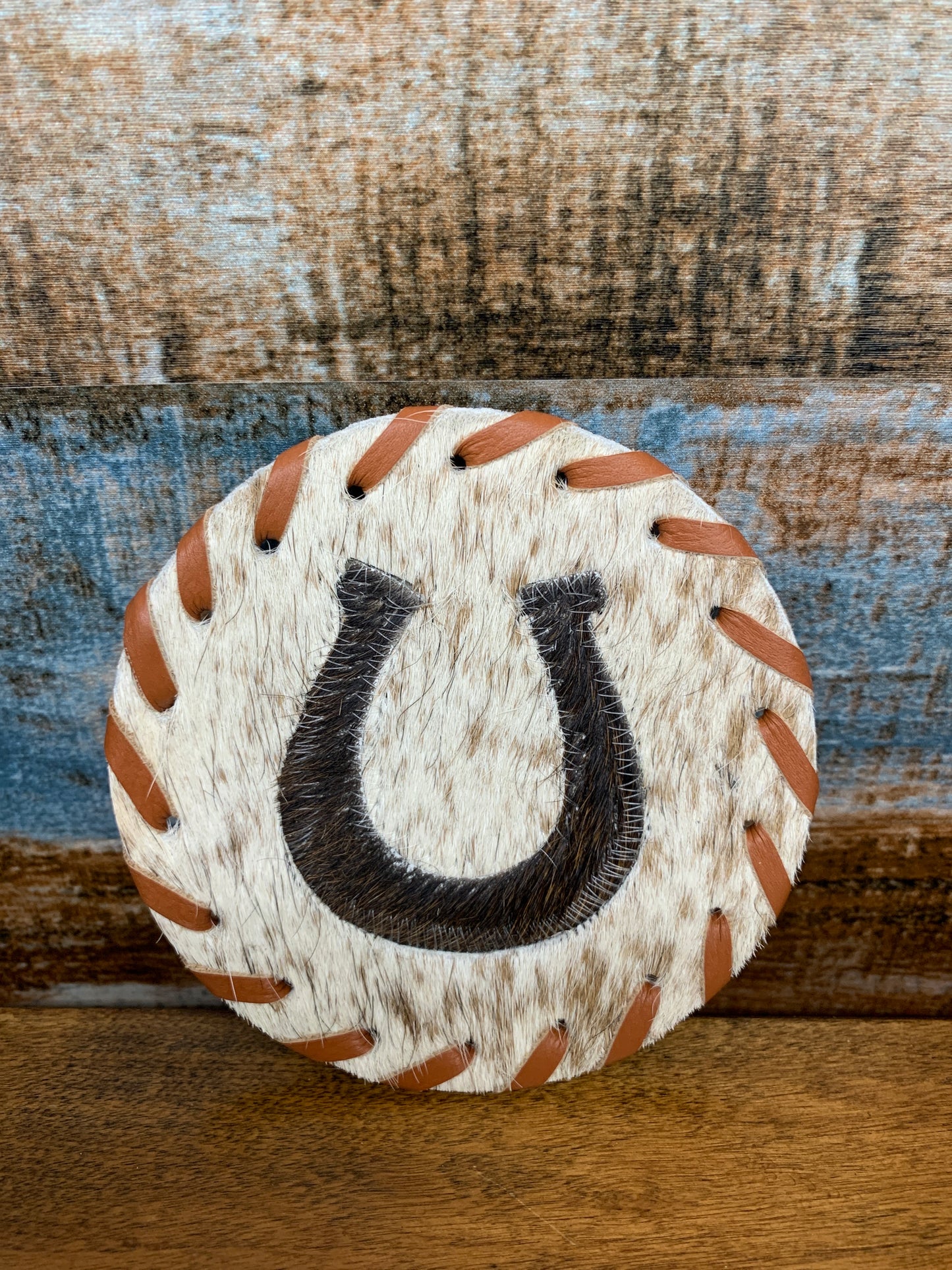Cowhide Coasters