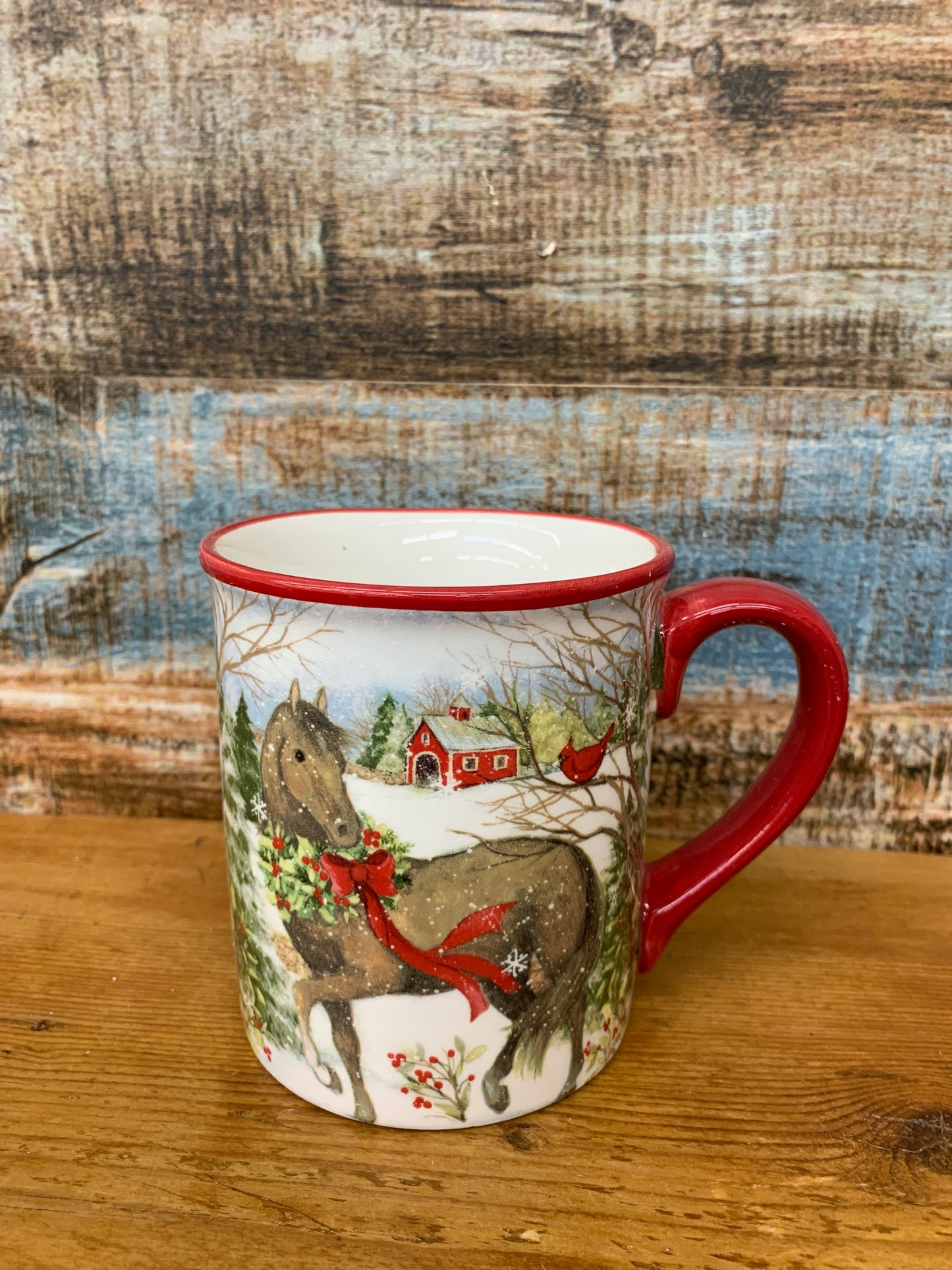 Christmas Horse Mug