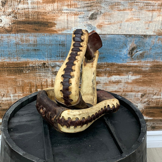 Used Rawhide Stirrups