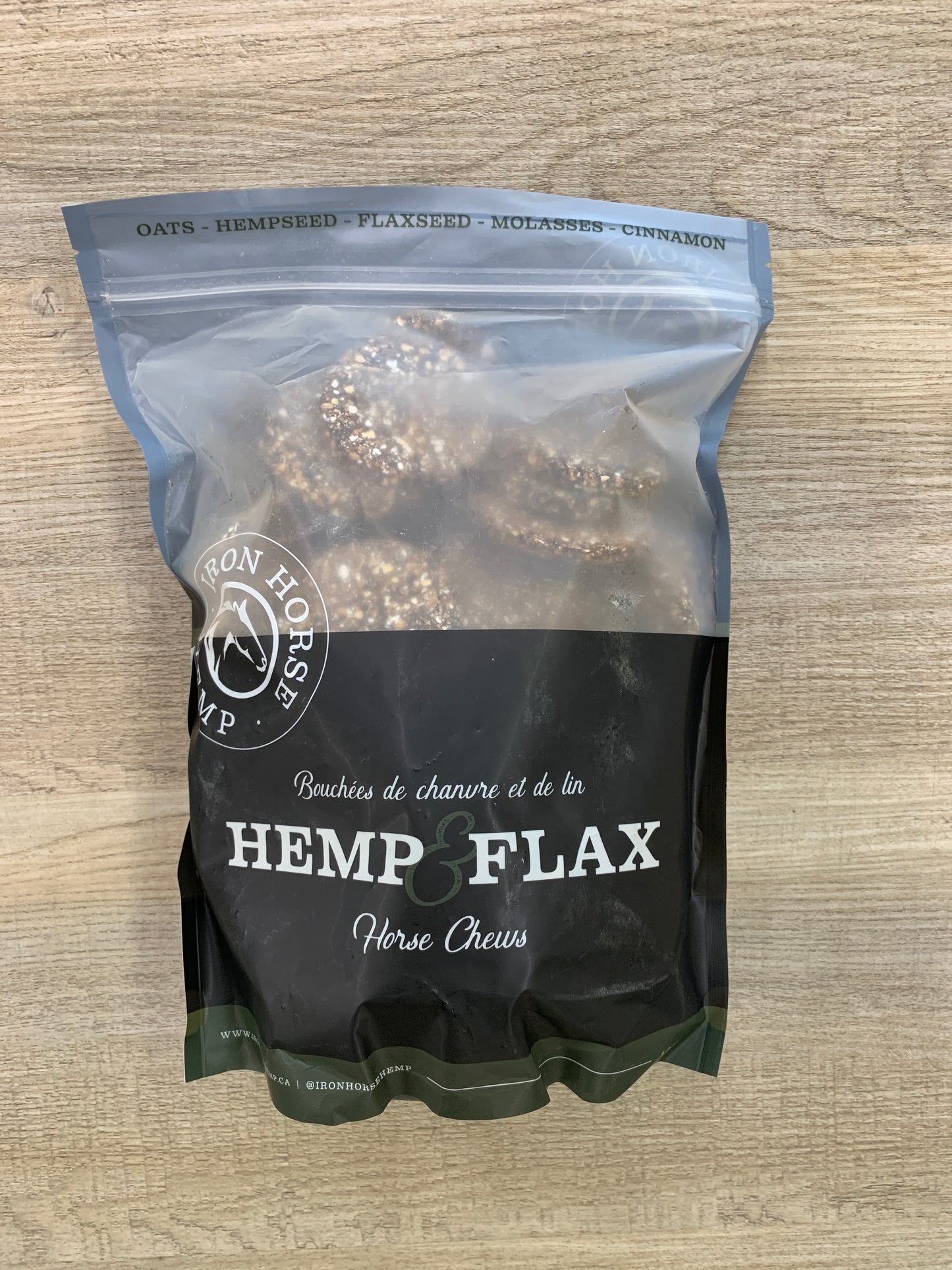 Iron Horse Hemp & Flax Horse Chews