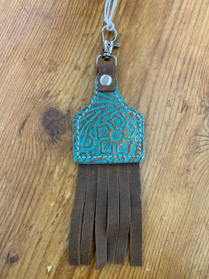 TC Tag Keychains W Fringe
