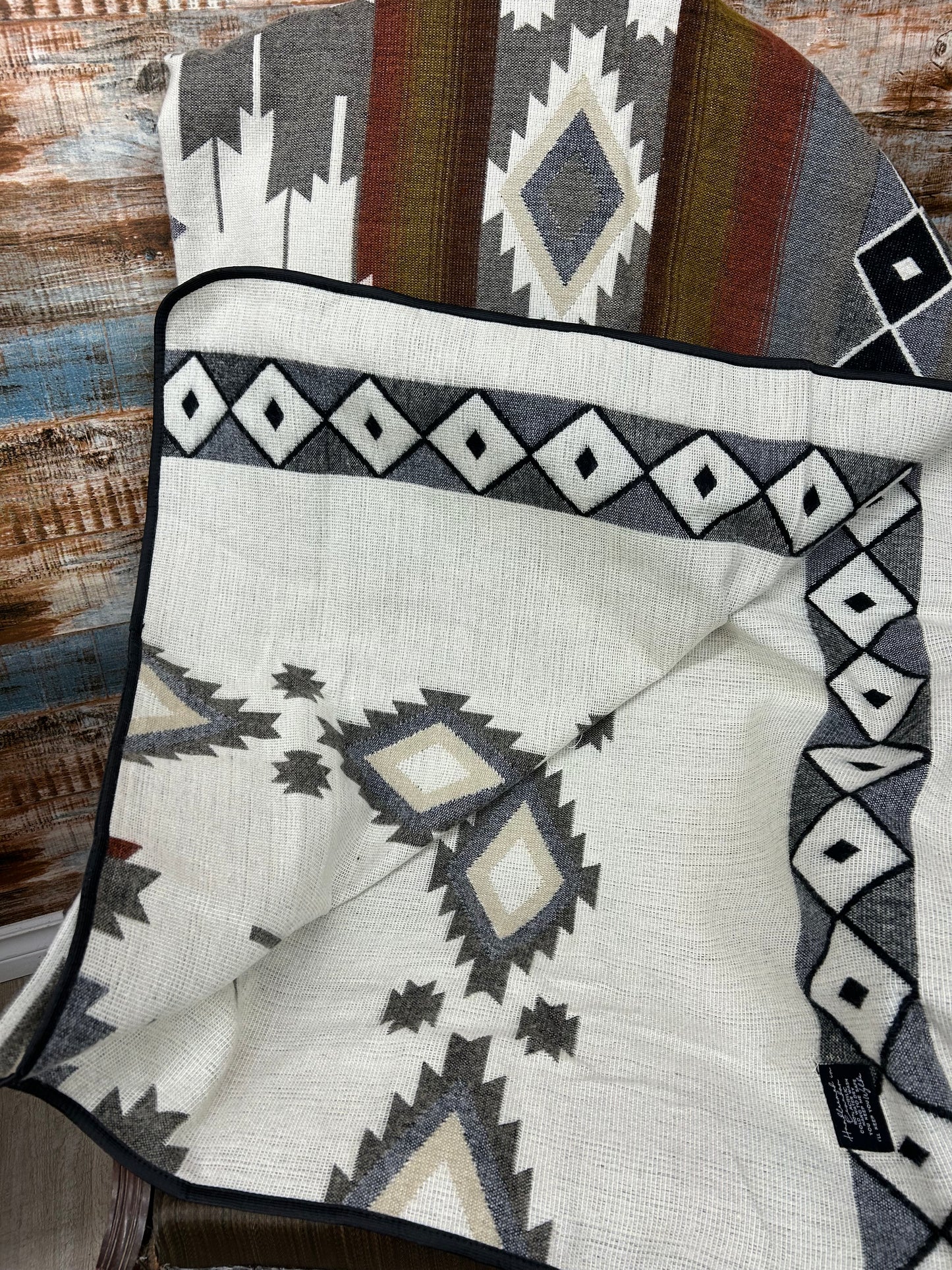 Aztec Reversible Blanket- Cotacachi