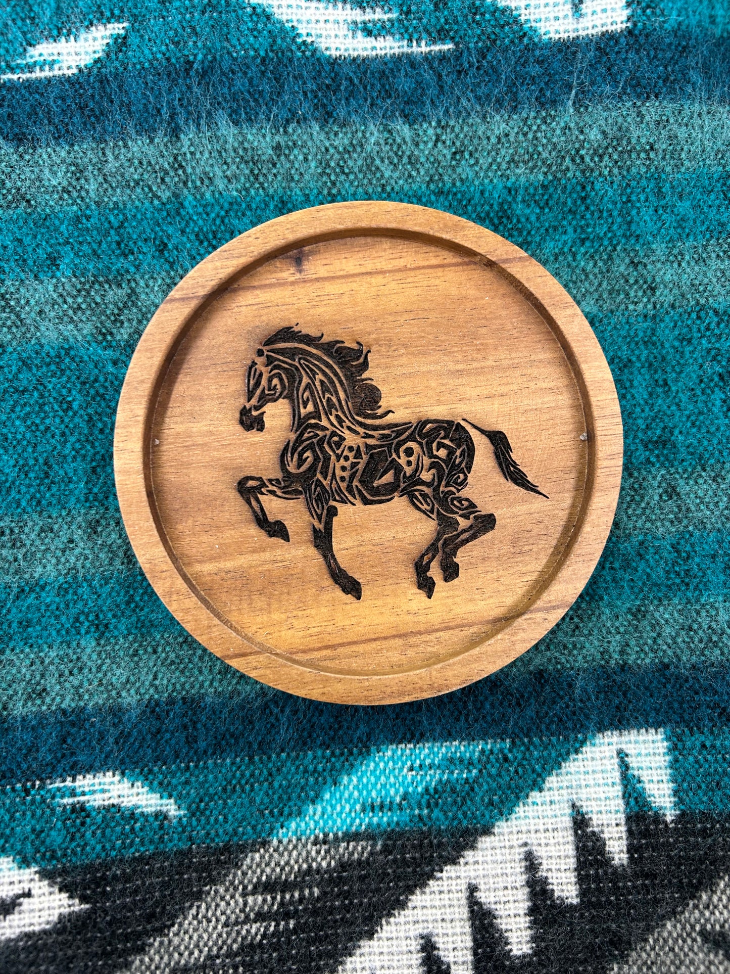 Horse Wood Coasters