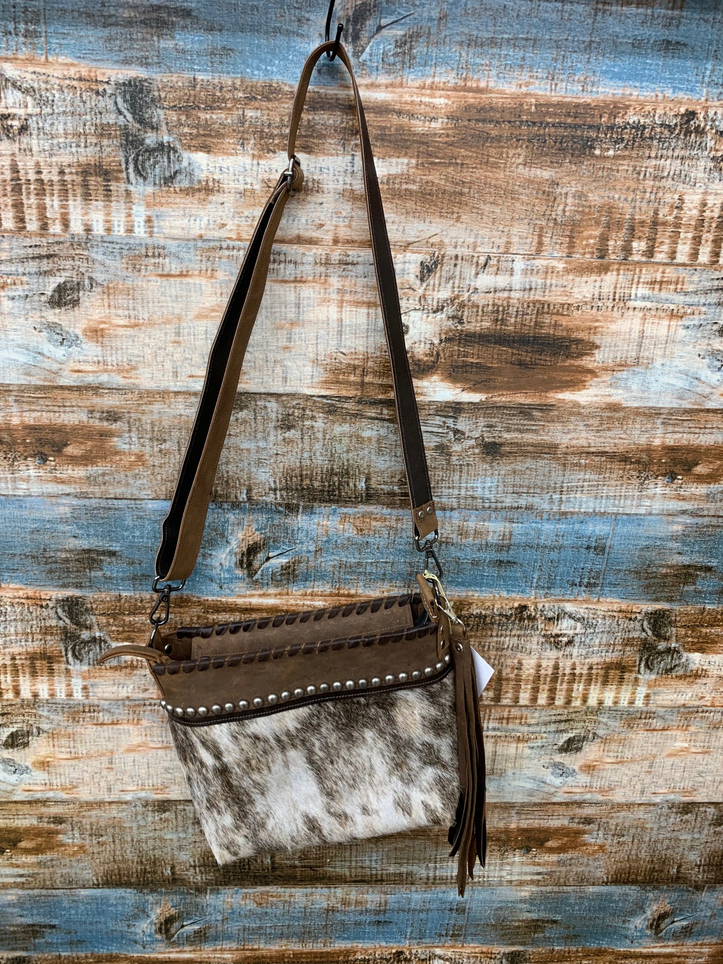 TC Medium Cowhide Crossbody Purse