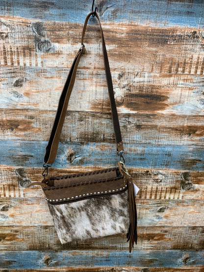 TC Medium Cowhide Crossbody Purse