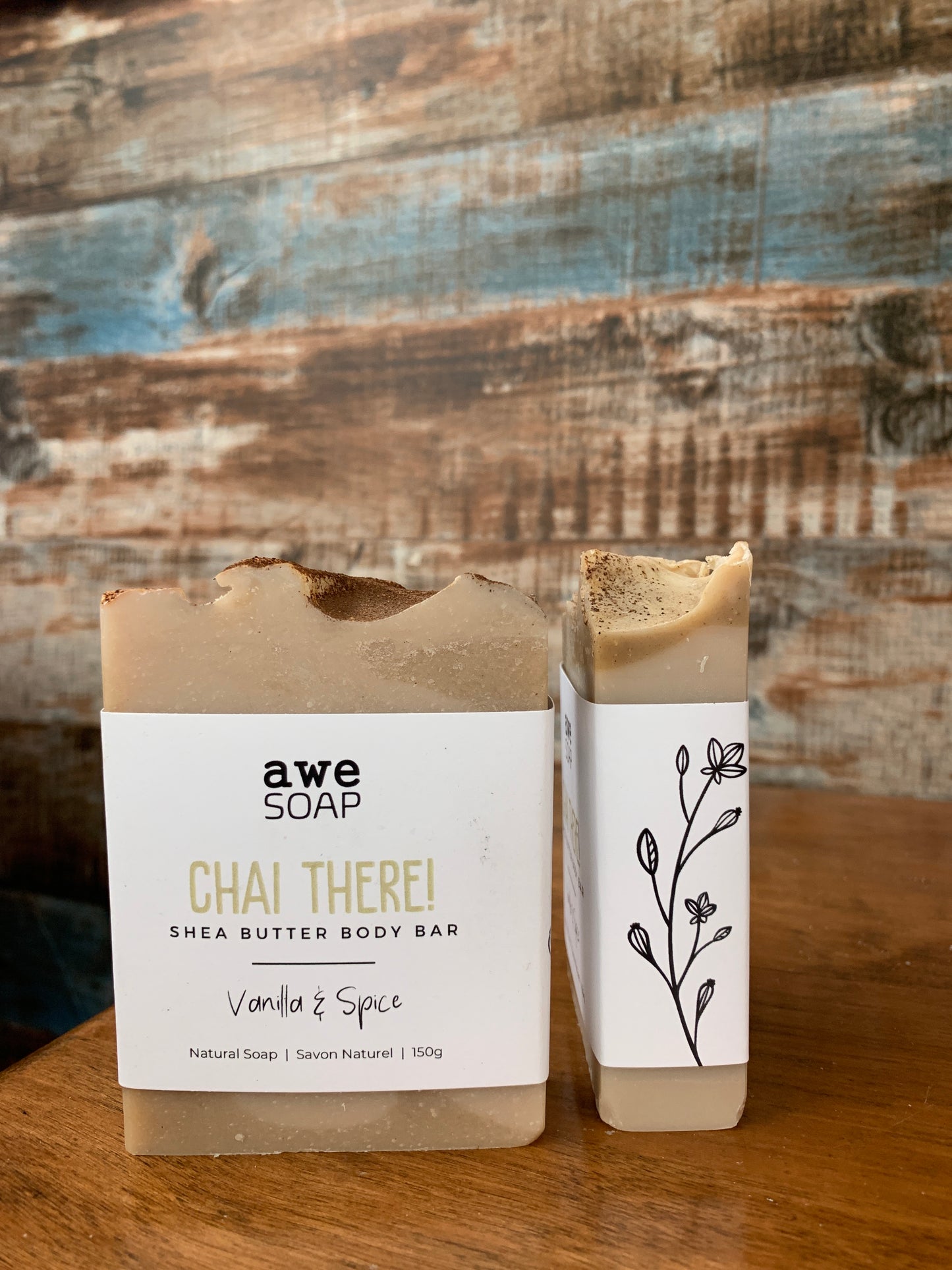 Shea Butter Body Bar-           Chai there