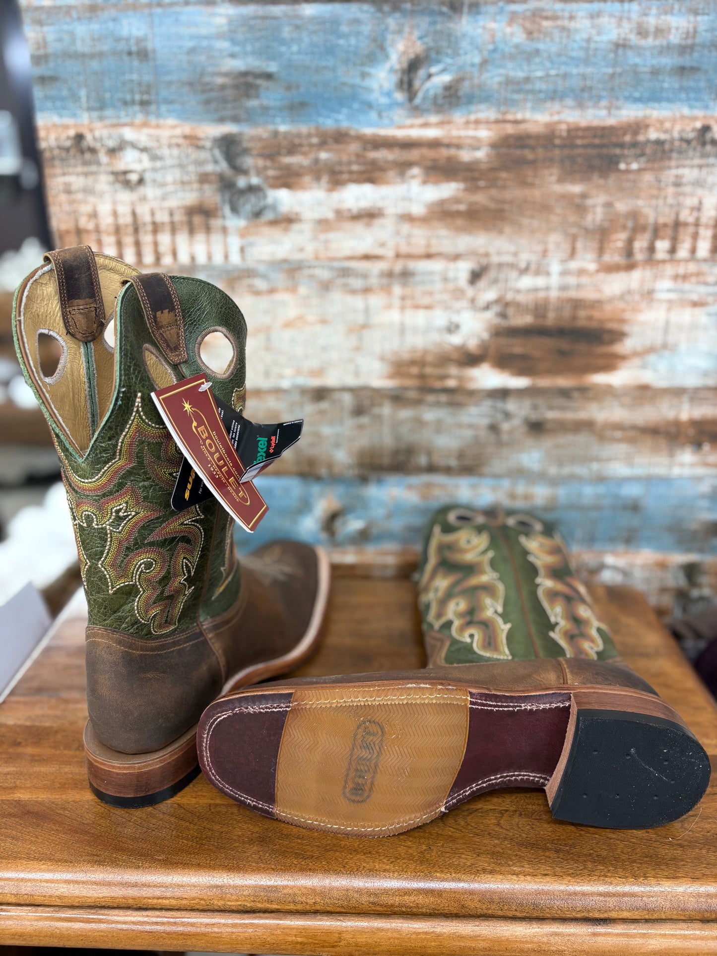 Boulet Mens Boots 2914 - Hillbilly Golden/Samantha Hunter