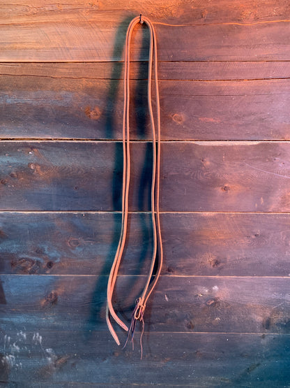 Oiled Weighted Split Reins