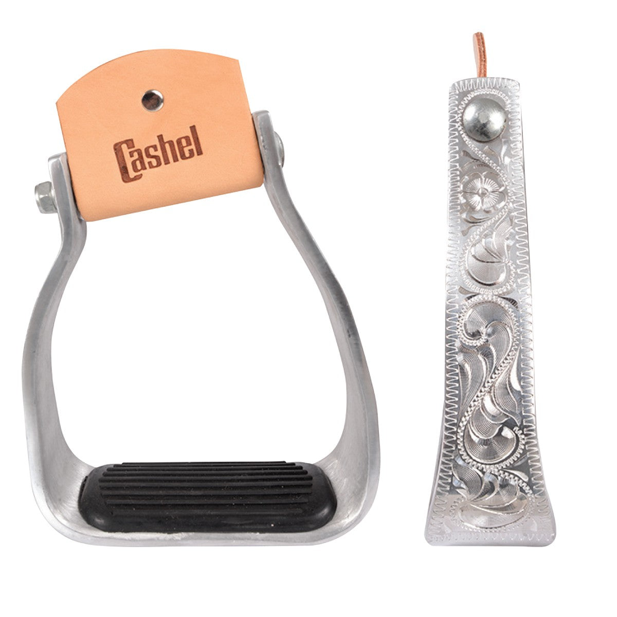 Cashel Engraved Slanted Stirrup