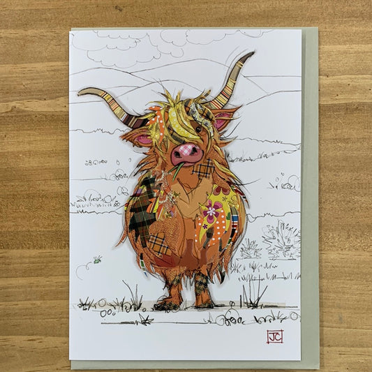 Greetings card, Highland Hamish