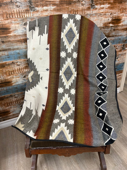 Aztec Reversible Blanket- Cotacachi