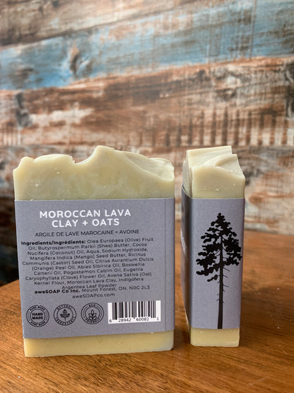 Shea Butter Body Bar -   Sawdust & Flannel
