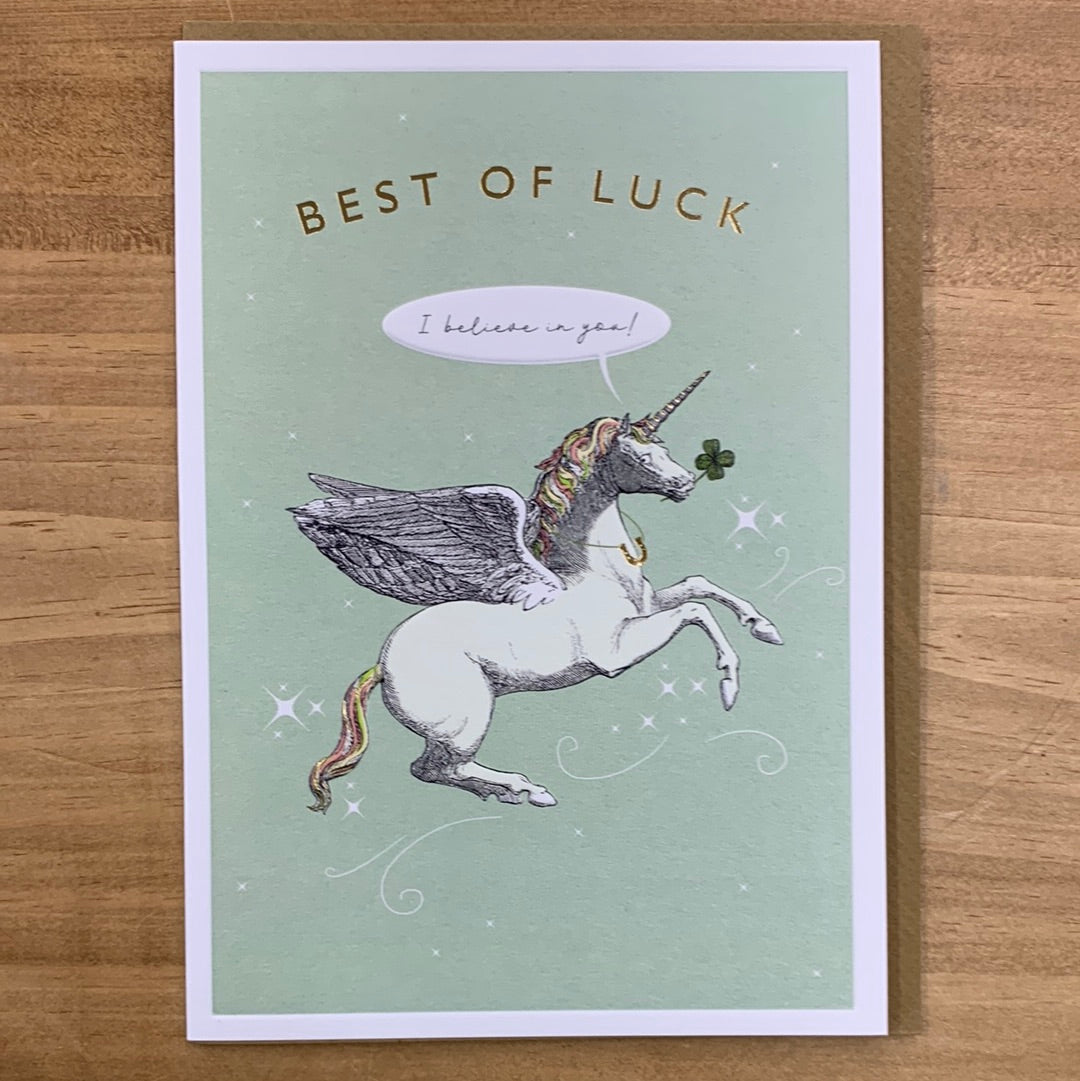 Good luck card