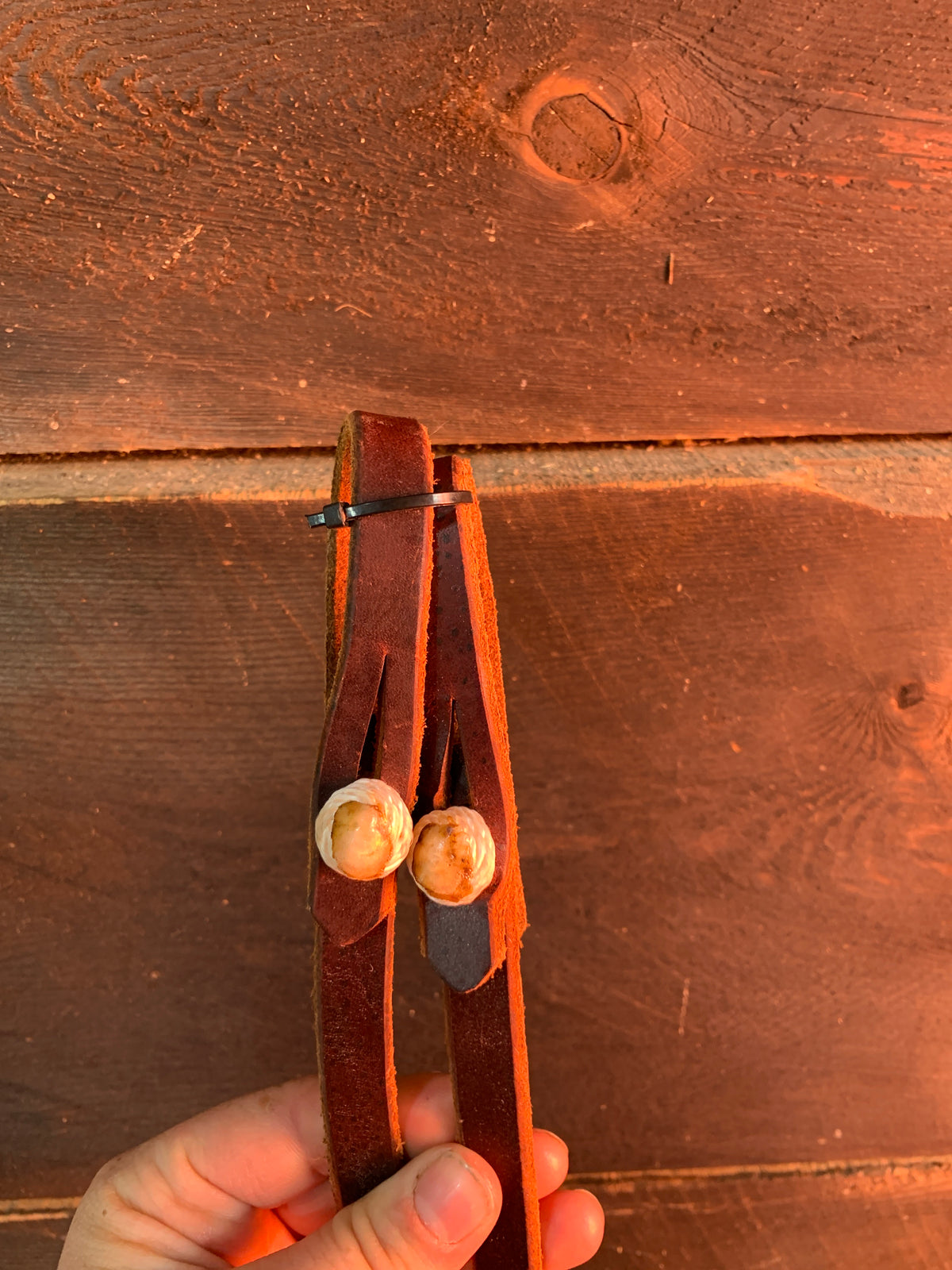 KW Leather Latigo 8ft Split Reins